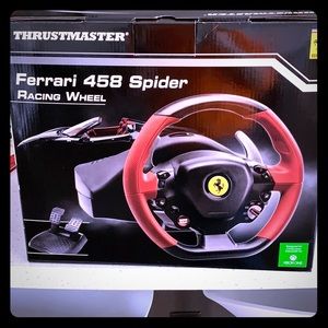 Ferrari 458 spider Racing Wheel ( Xbox one) only.